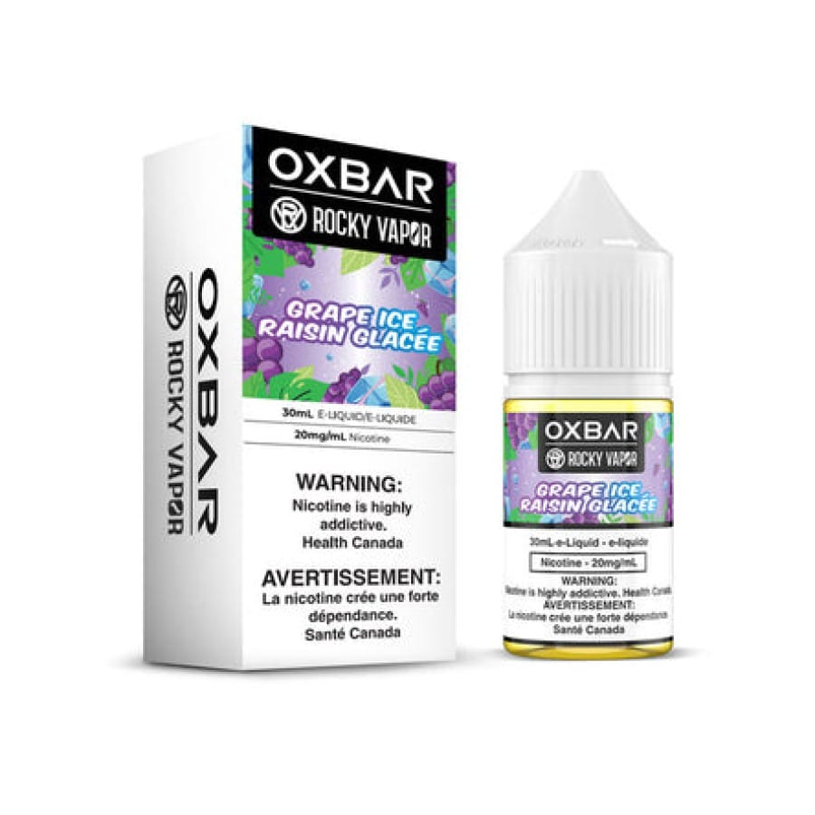 Oxbar 30ml Salt Nic Grape Ice 20mg